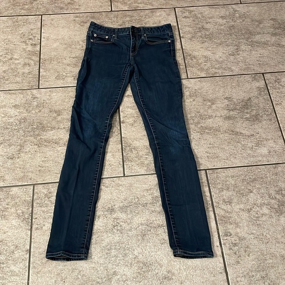 GAP Denim - Gap 26L always skinny dark wash jeans